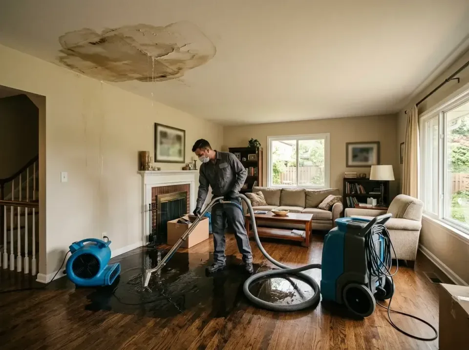 attic-pipe-burst-ceiling-drip-008 — frequently asked questions, Water Damage Restoration & Carpet Care in Vauxhall, NJ